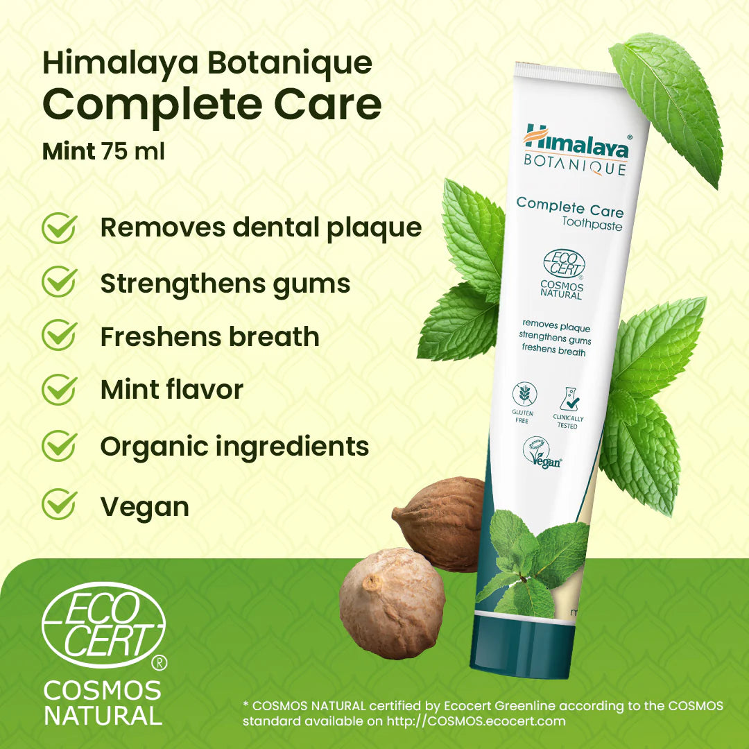 Complete Care fluorfri Tandkräm - Mint 75 ml.