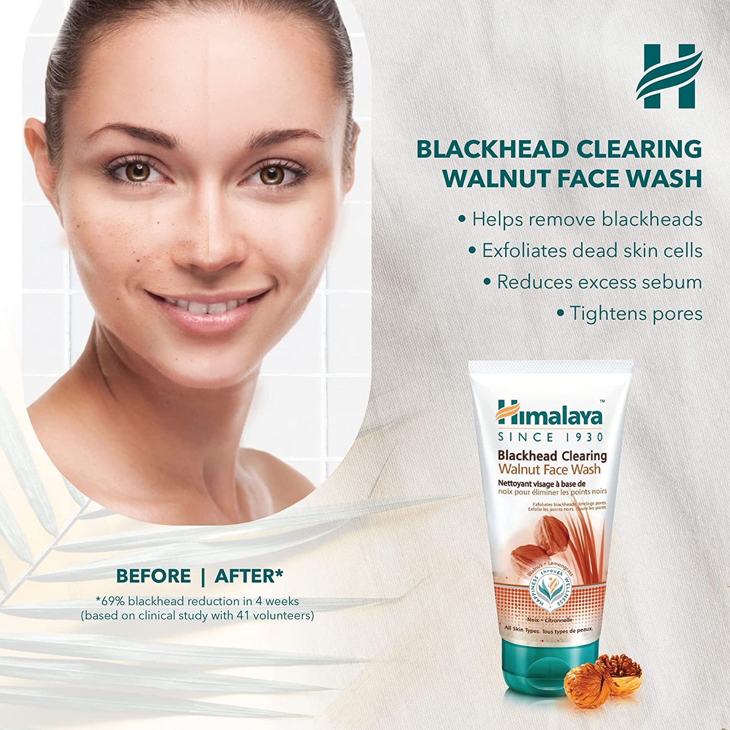 Valnöts Cleanser- Pormaskborttagning 150ml