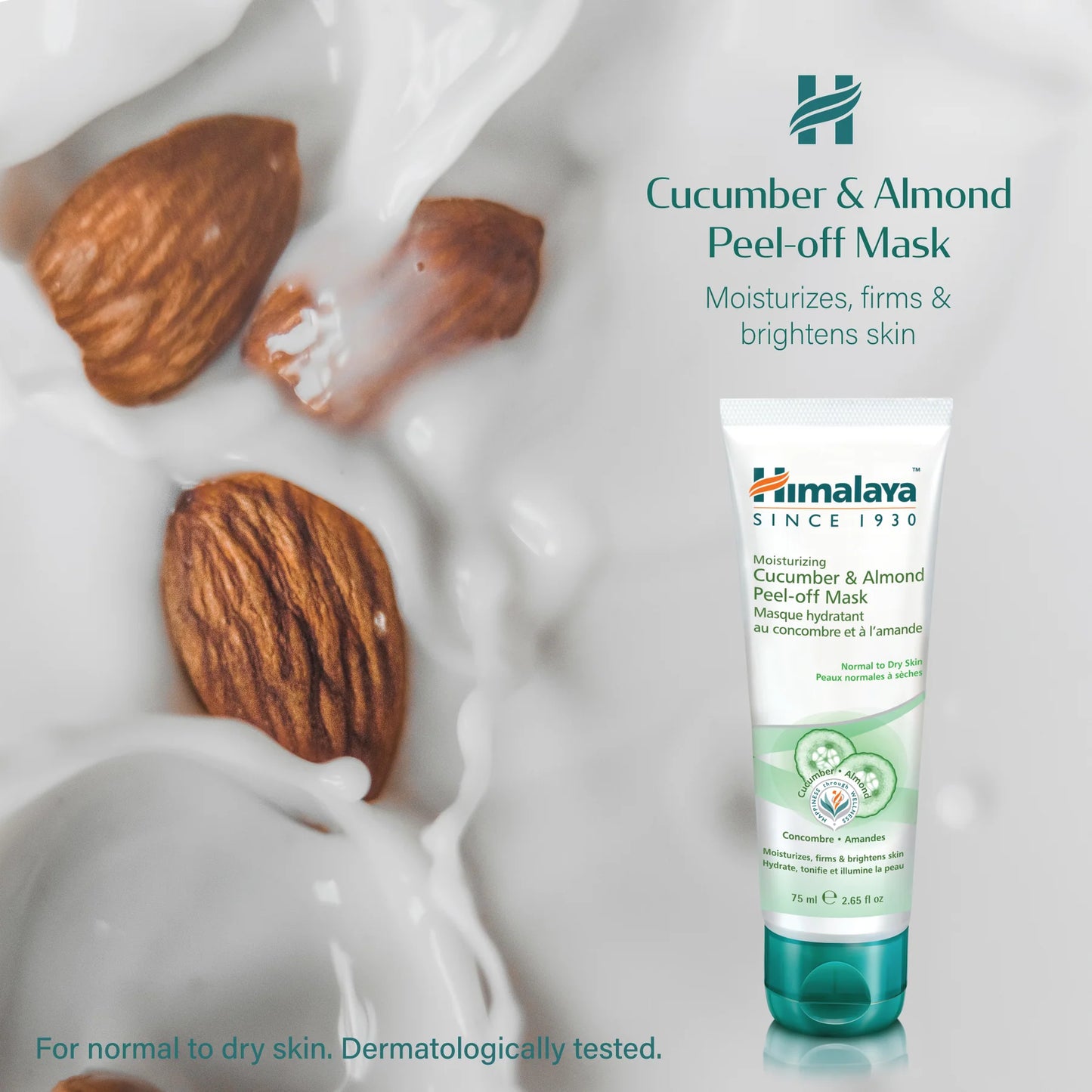 Peel-off Mask Cucumber & Almond - 75ml.