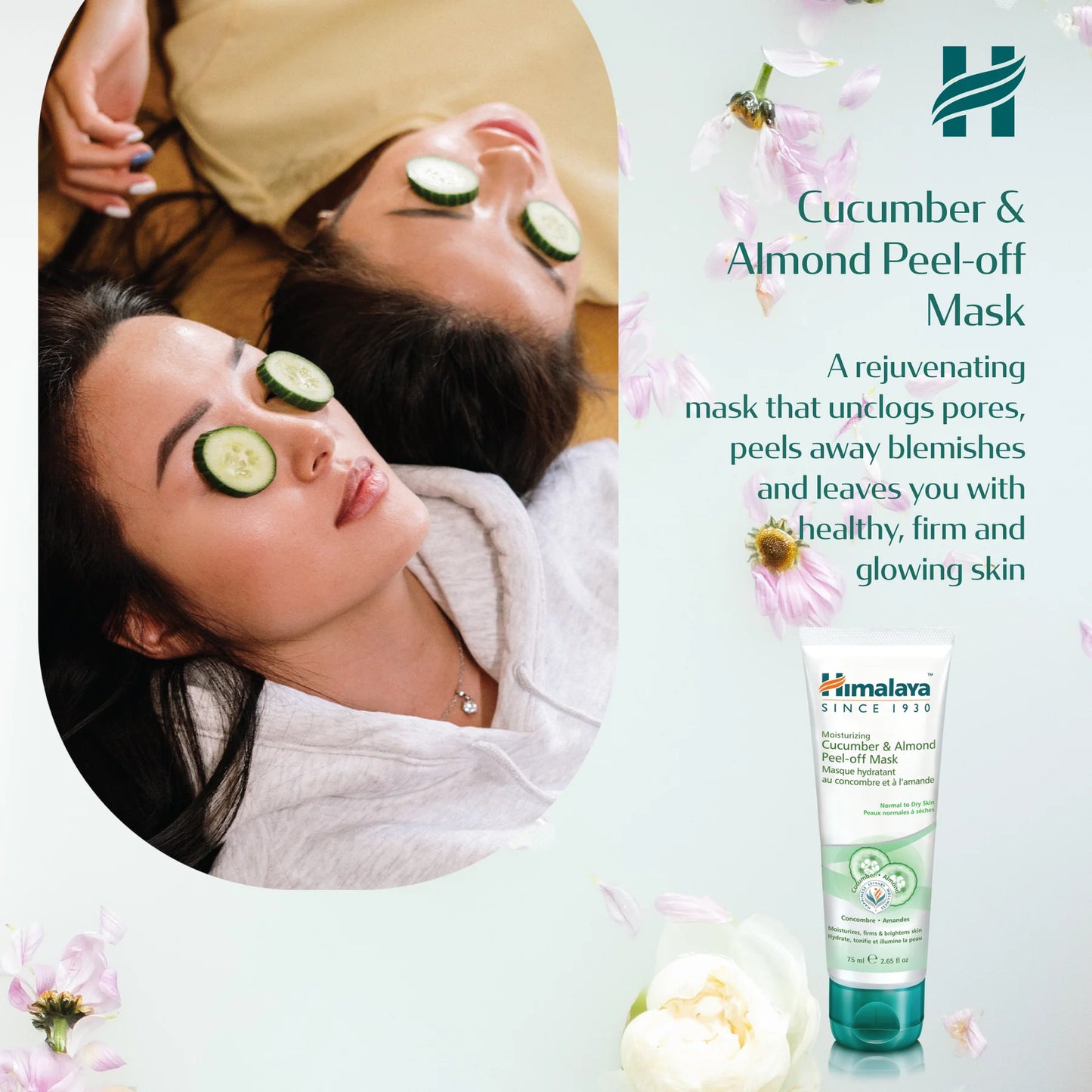 Peel-off Mask Cucumber & Almond - 75ml.