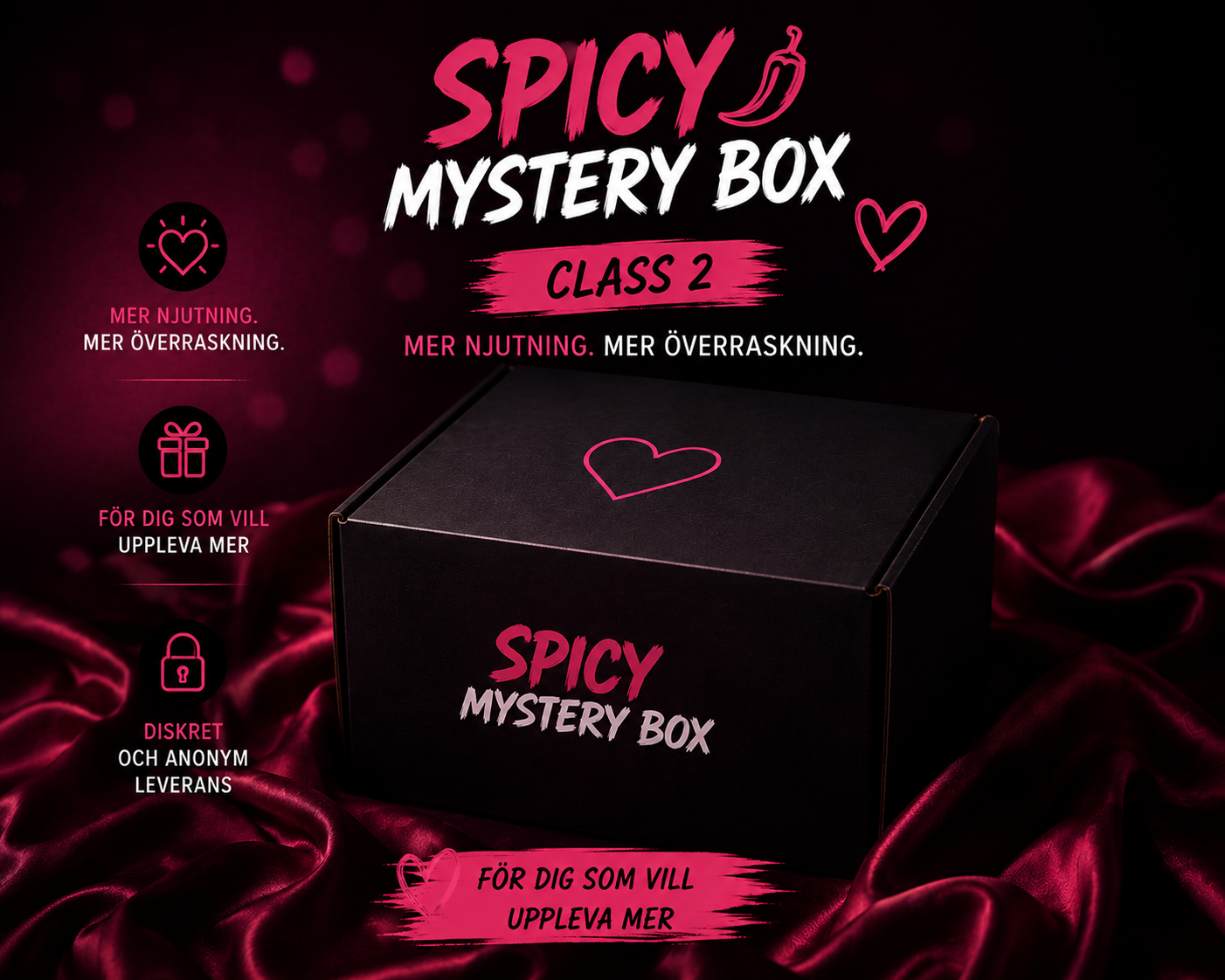 Spicy Box🌶️🌶️(Bara för vuxna).