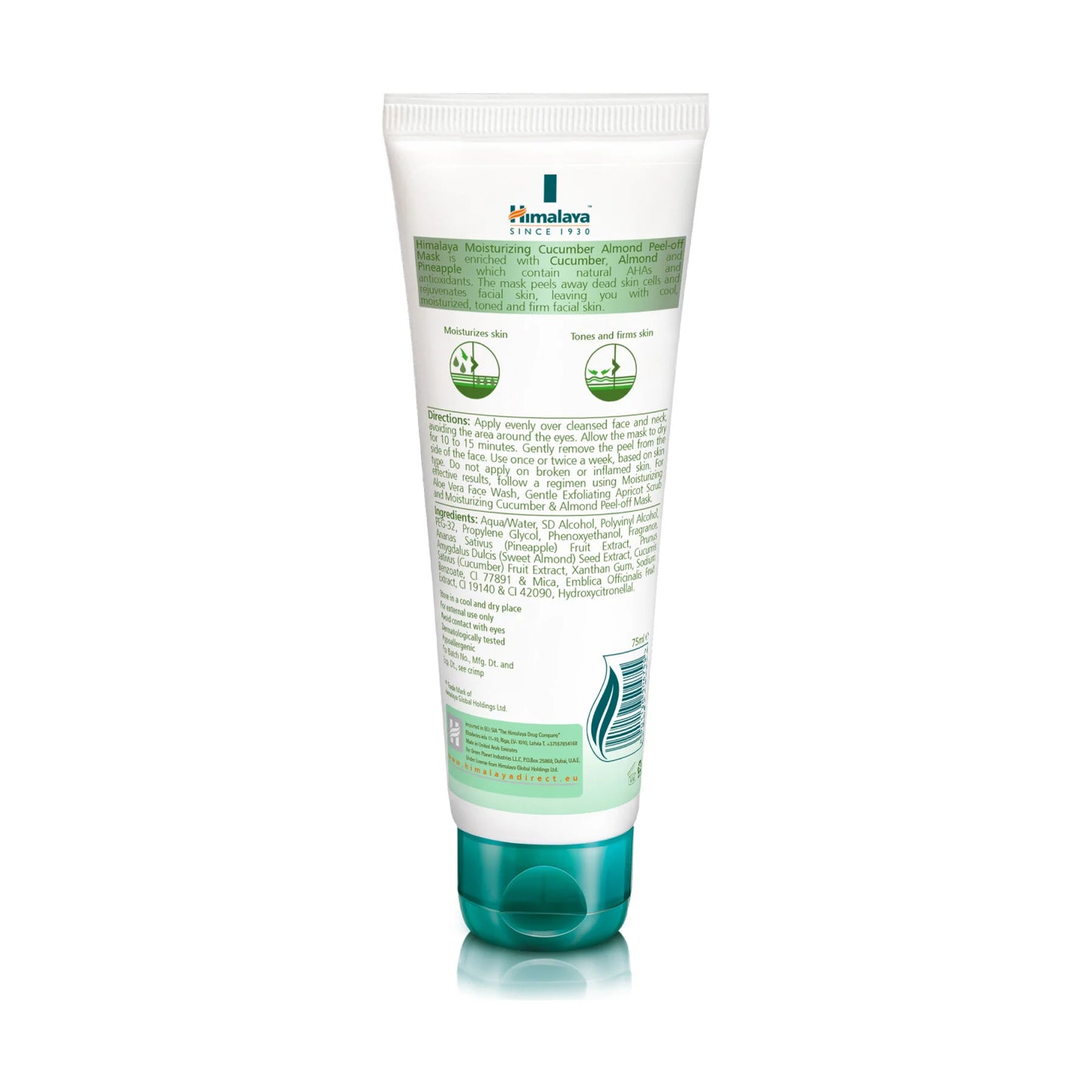 Peel-off Mask Cucumber & Almond - 75ml.