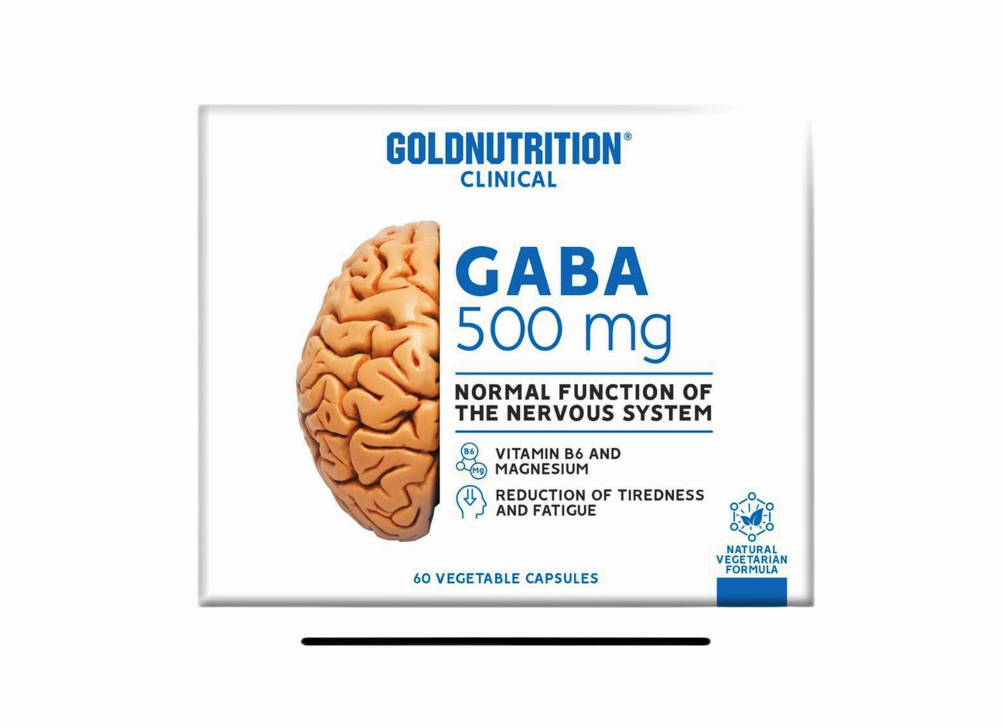 Gaba- anti stress, support nerve system.
60 kapslar