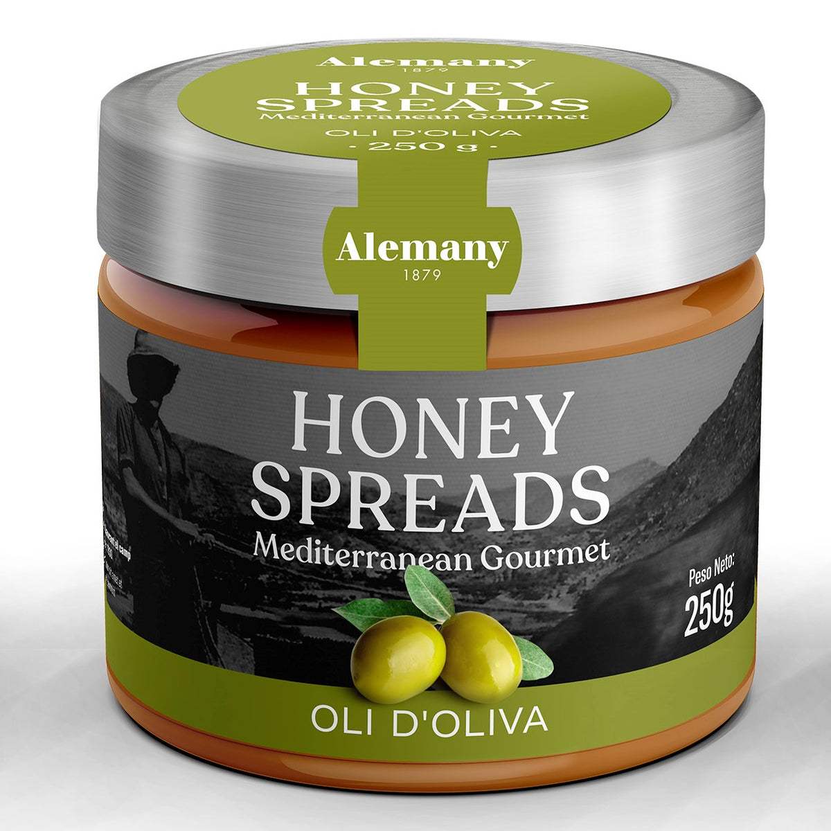Ekologisk honung med olivolja 250g