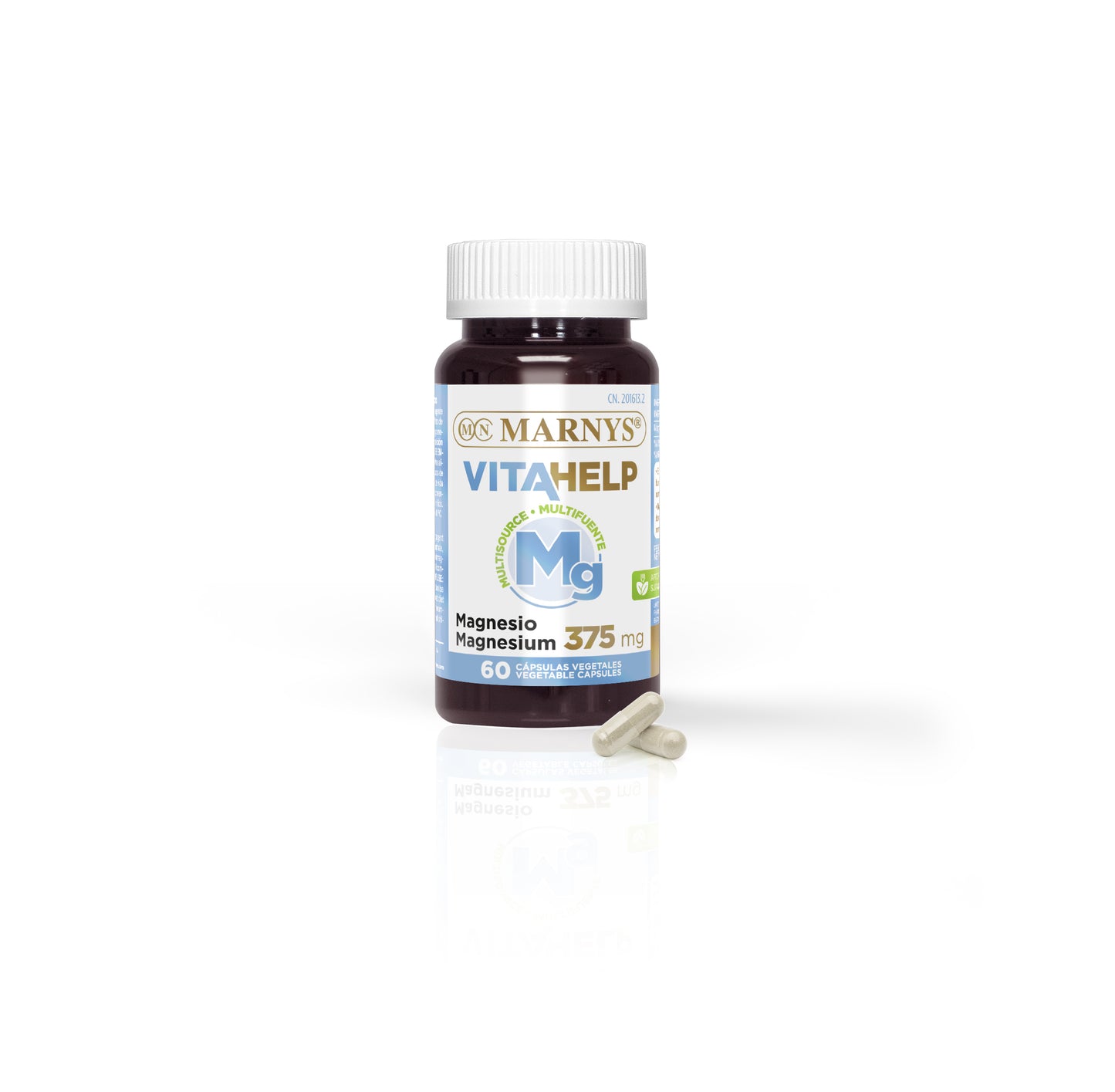 Magnesium 375 mg- 60 kaps