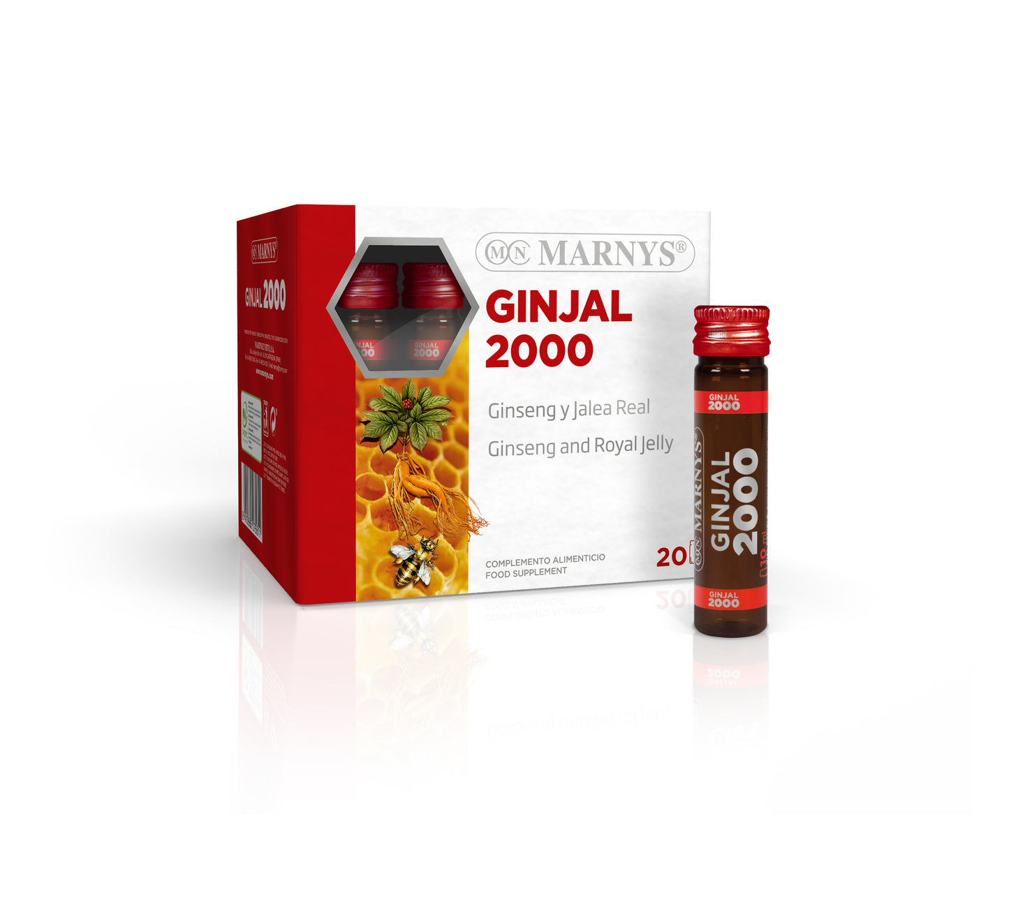 Ginjal 2000- Koreansk Ginseng för extra vitalitet & full laddning.