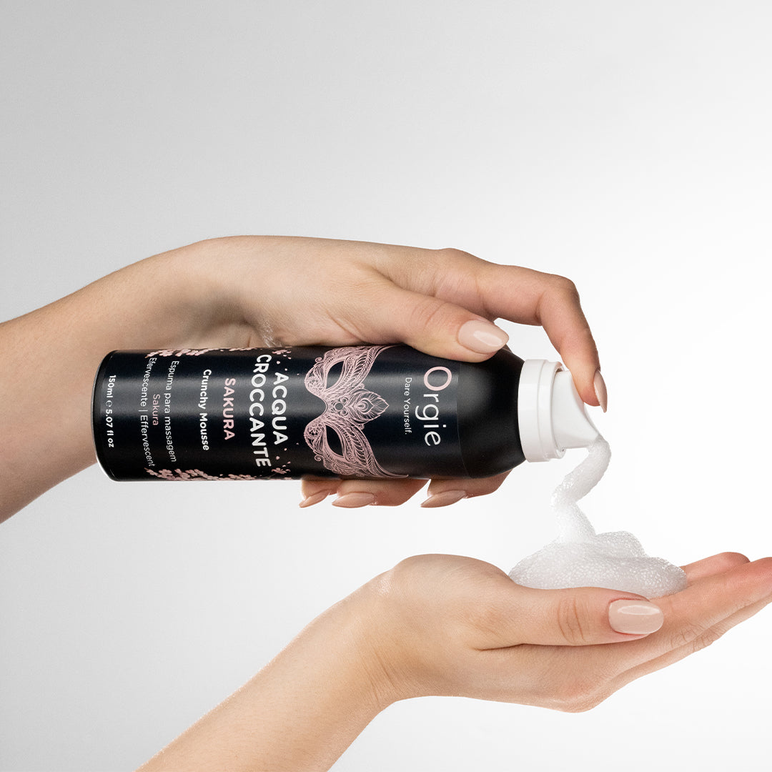 Crunch Massage Mousse- Sakura doft