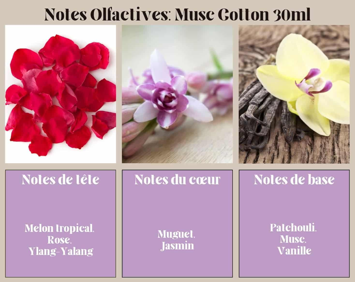 Musk Cotton UNISEX - Eau de Parfum 30ml.