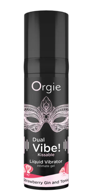 Dual Vibe! Strawberry Gin And Tonic-Liquid Vibrating.