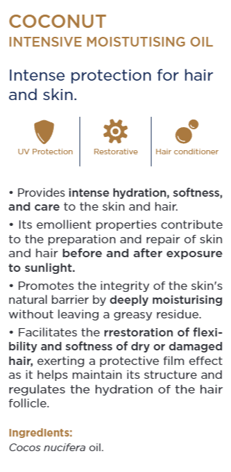 Kokosolja 500 ml Naturligt balsam för hår och hud.