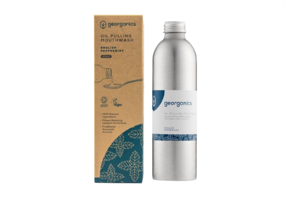 Munskölj med pepparmyntsolja 275ml.