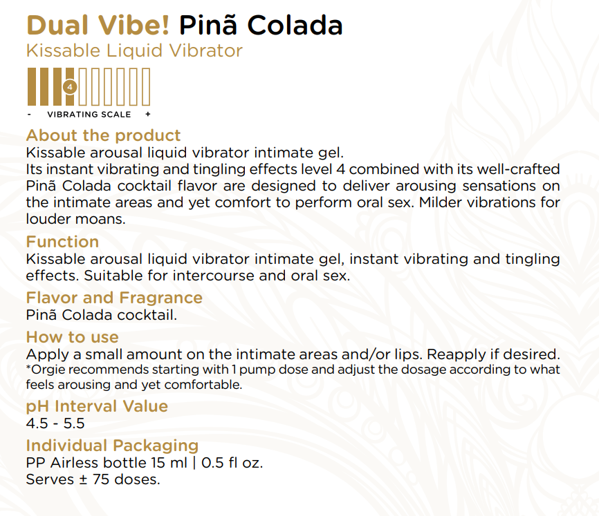 Dual Vibe for couples- Kissable Liquid Vibrating