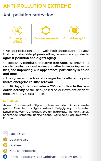 Anti-pollution & anti-blue light protection 7xAmpoules.