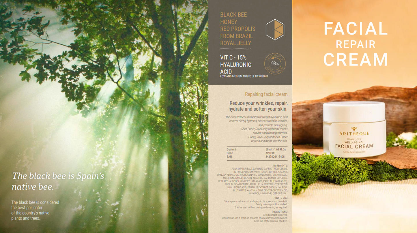 Apitheque Repairing & Anti age facial cream 50ml.