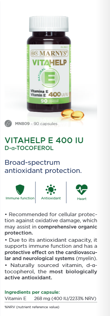 E vitamin- 400IU- 90 kaps