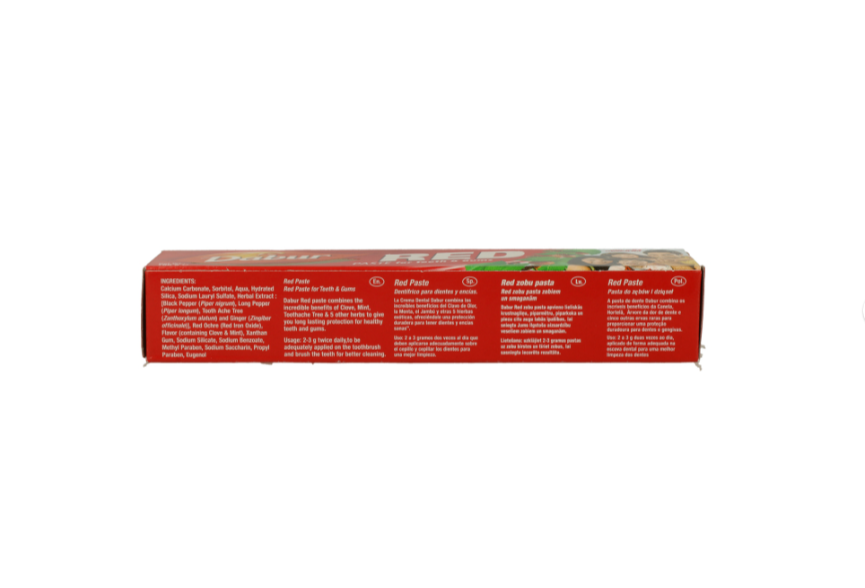 tandkräm med nepalisk ayurvedapeppar, kryddnejlika, mynta, jambu och 5 andra exotiska örter.