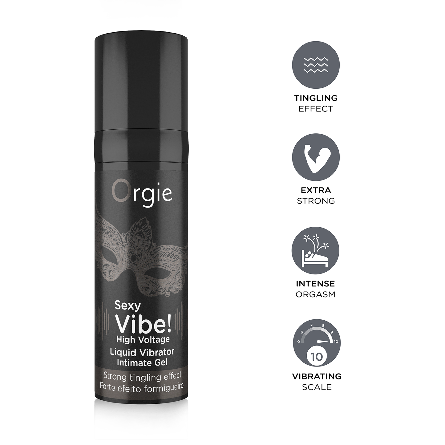Instant Vibrating Sensation Extra Strong för kvinna-High Voltage