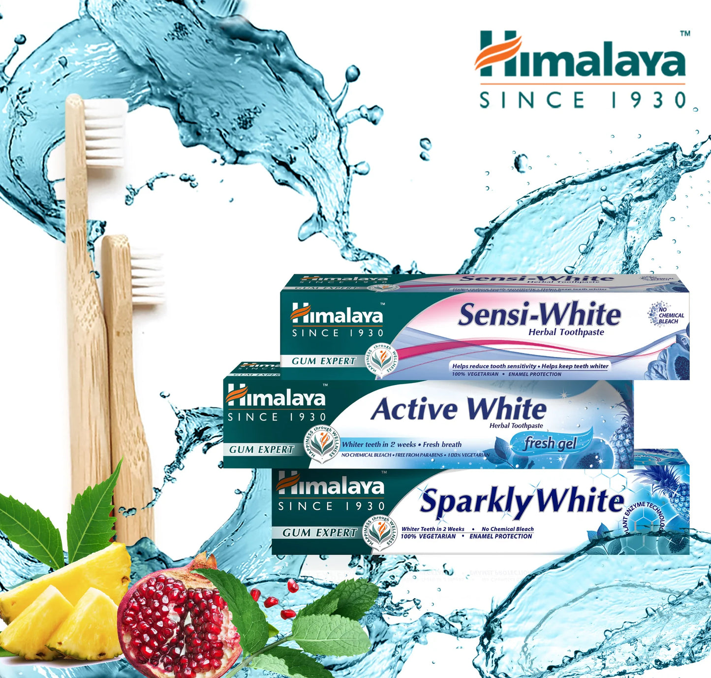 Gum Expert Herbal tandkräm - Sensi White - 75ml.
