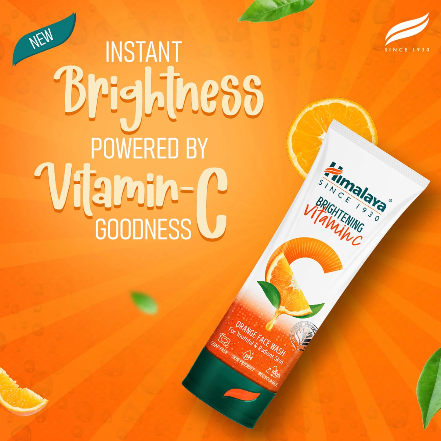 Cleanser Apelsinextrakt Vitamin C -Hjälper mot pigmenten 100ml.