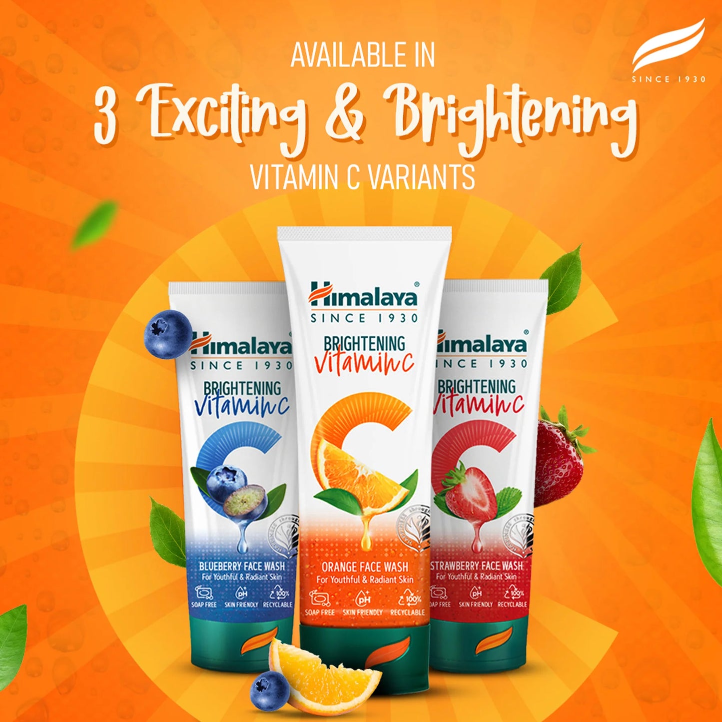 Cleanser Apelsinextrakt Vitamin C -Hjälper mot pigmenten 100ml.