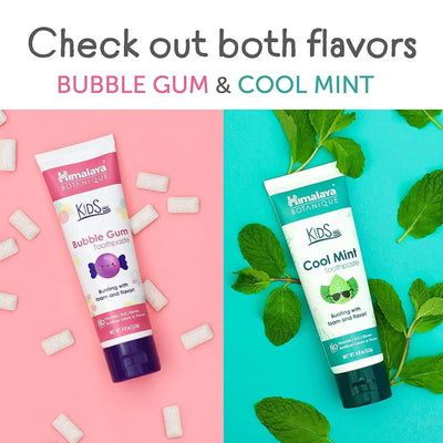 Barn Multipack Tandkräm Bubble Gum + Cool Mint- 160g