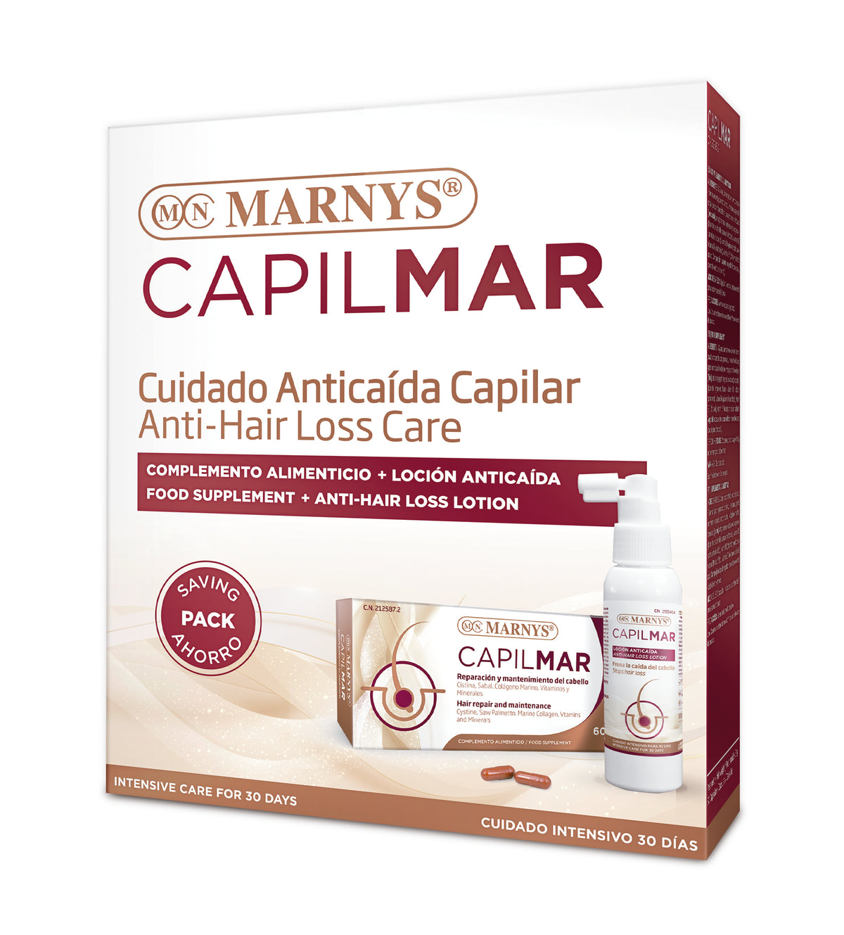 CAPILMAR PACK Vård mot håravfall