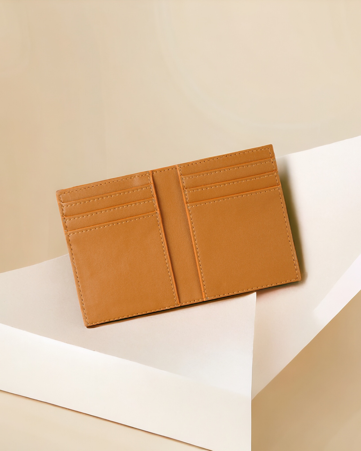 Compact Card Wallet | Cactus Leather