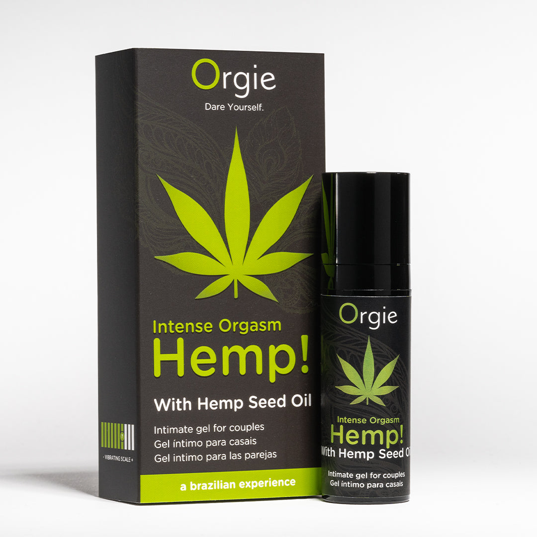 Intense Orgasm - Hemp, Hot/Cold feeling.