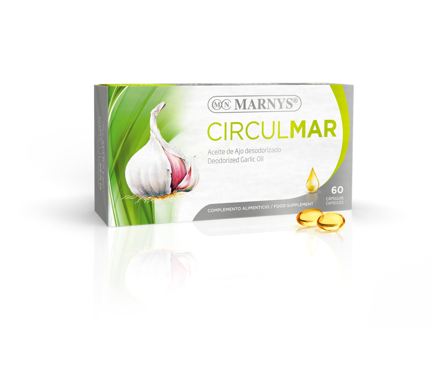 Circulmar Garlic Oil Capsules -60 caps