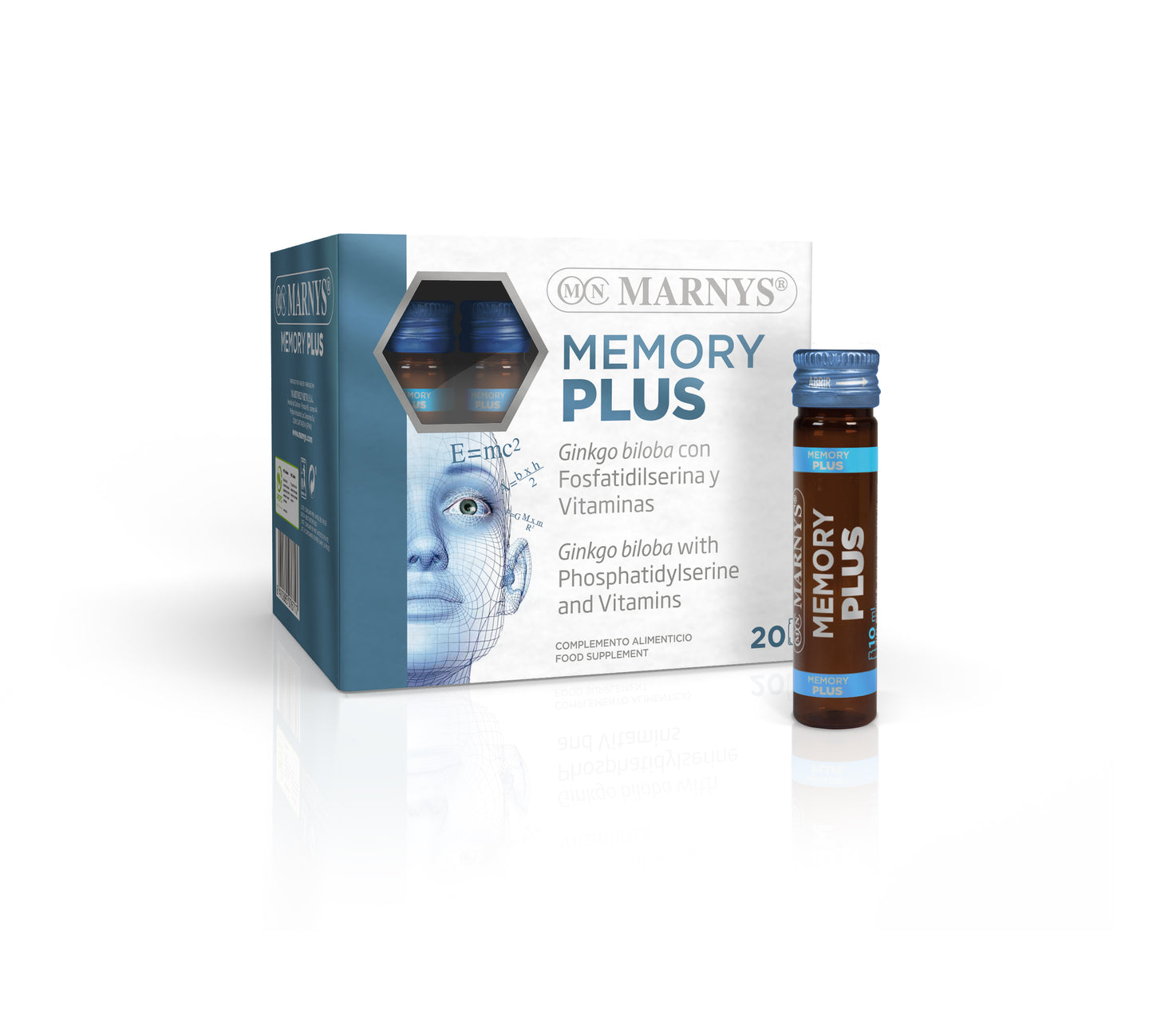 Memory Plus-Memory and concentration under control 20vials.