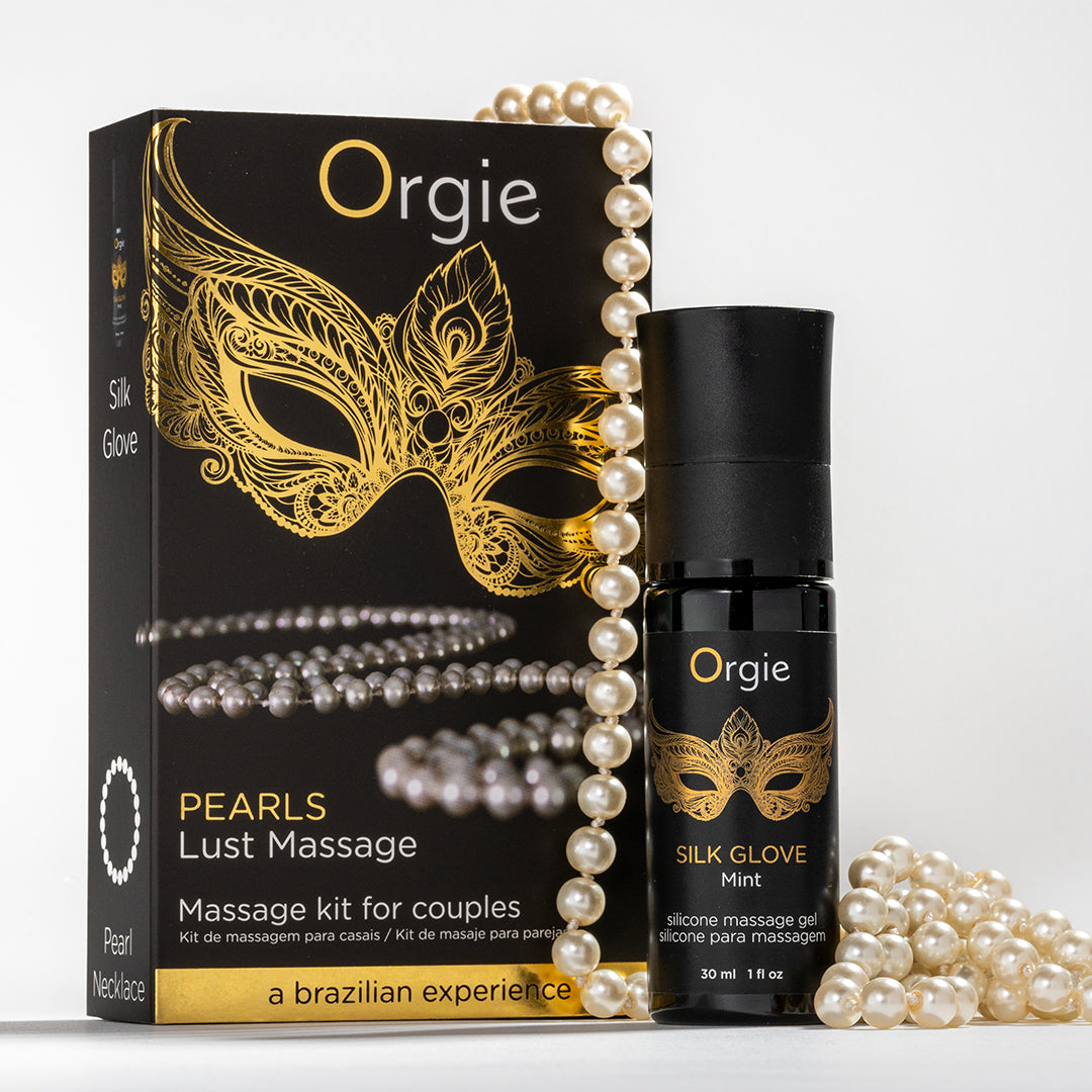 PEARLS LUST MASSAGE-Silky and Dry Touch Silicone Massage