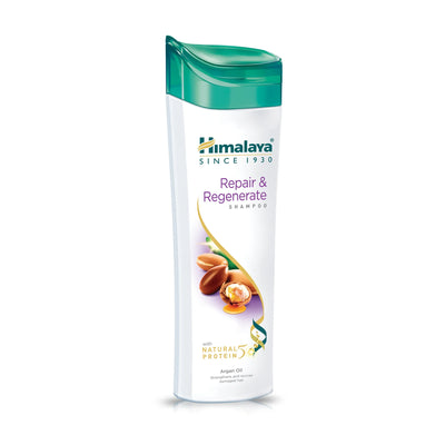 Argan Shampoo med proteiner - Repair & Regenerate - 400ml.