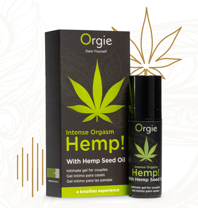 Intense Orgasm - Hemp, Hot/Cold feeling.