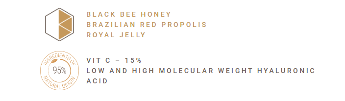 Apitheque Moisturising & Anti age body cream with honey-300ml.