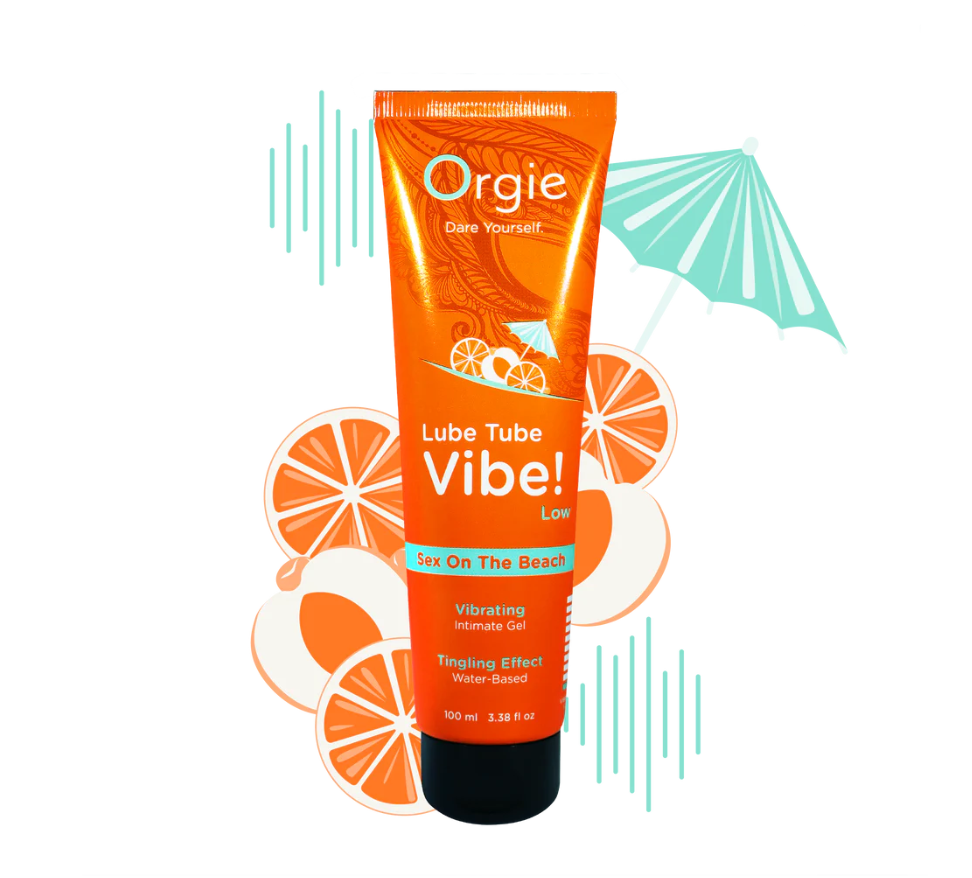 Lube Tube Sex On The Beach Glidmedel – unik smak Kyssvänlig & Sensuell 100ml.