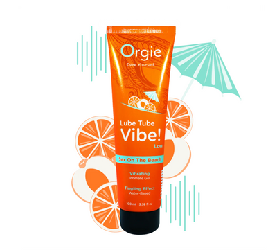 Lube Tube Sex On The Beach Glidmedel – unik smak Kyssvänlig & Sensuell 100ml.