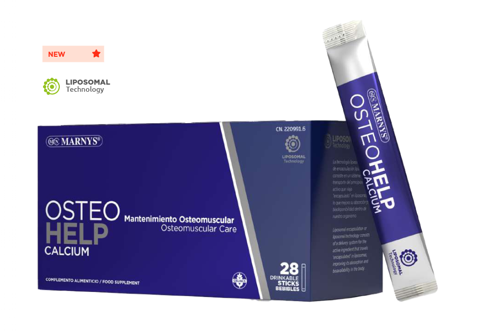 OSTEOHELP CALCIUM Hjälper till att bevara skelett- och muskelhälsa 28dospåsar.