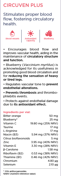 Circuven Plus - bättre venös cirkulation i benen- 20 ampull