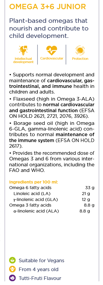 Omega 3, 6 växtbaserat- Barn