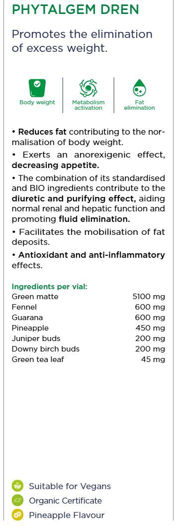 Phytalgem DREN- njurar detox/dagtid- 20 ampull