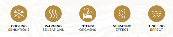 Intense Orgasm - Hemp, Hot/Cold feeling.