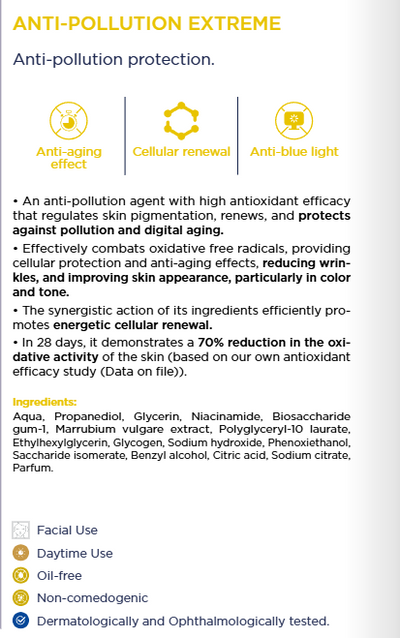 Anti-pollution & anti-blue light protection 7xAmpoules.