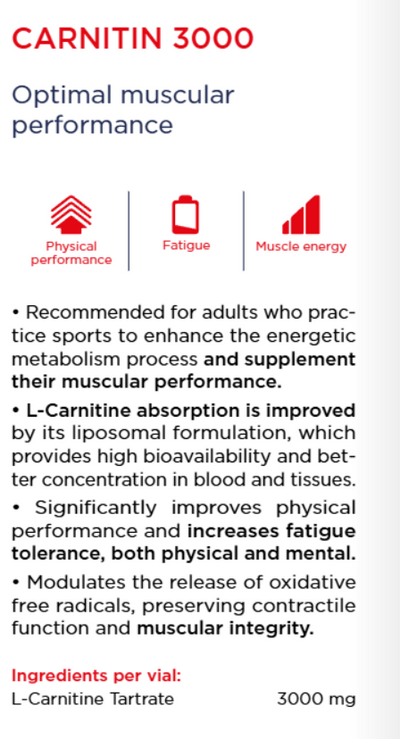 CARNITIN 3000-Liposomal L-Carnitin 14x25ml.